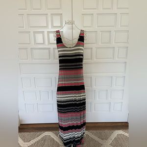 Merona size large stripped dress
